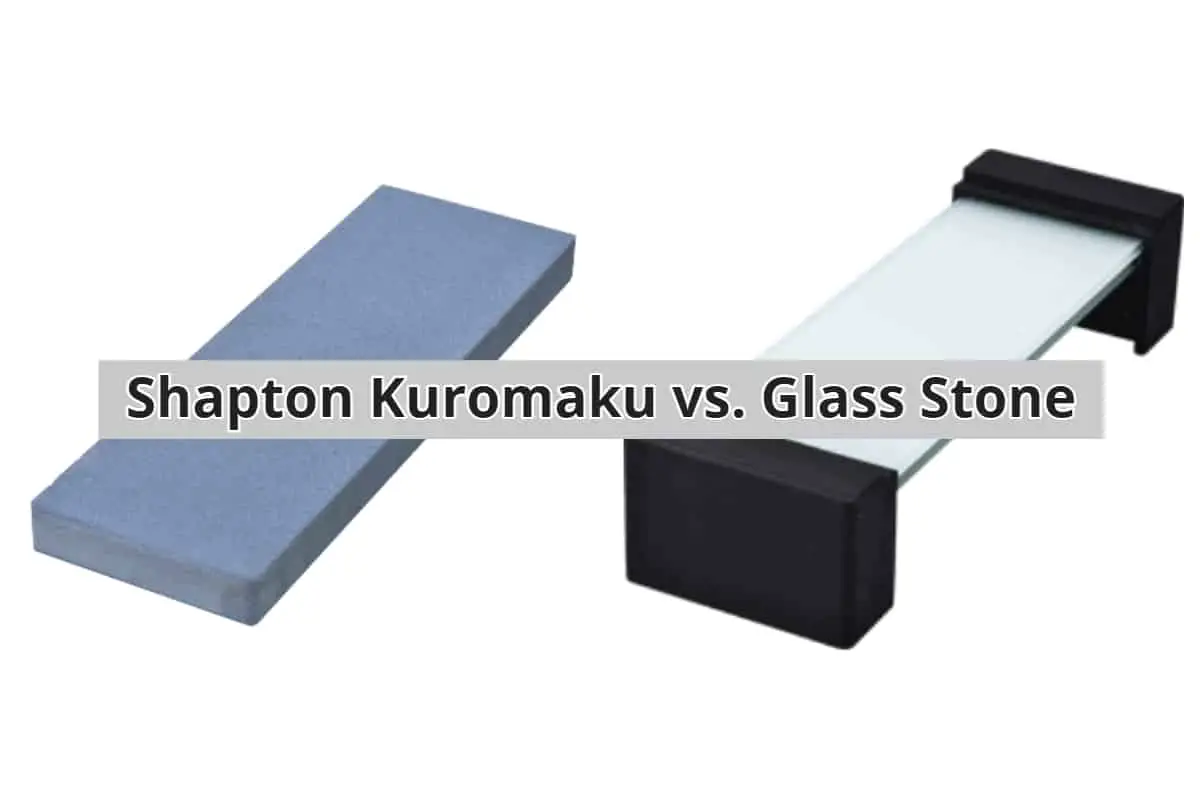Shapton Kuromaku Vs. Glass Stone