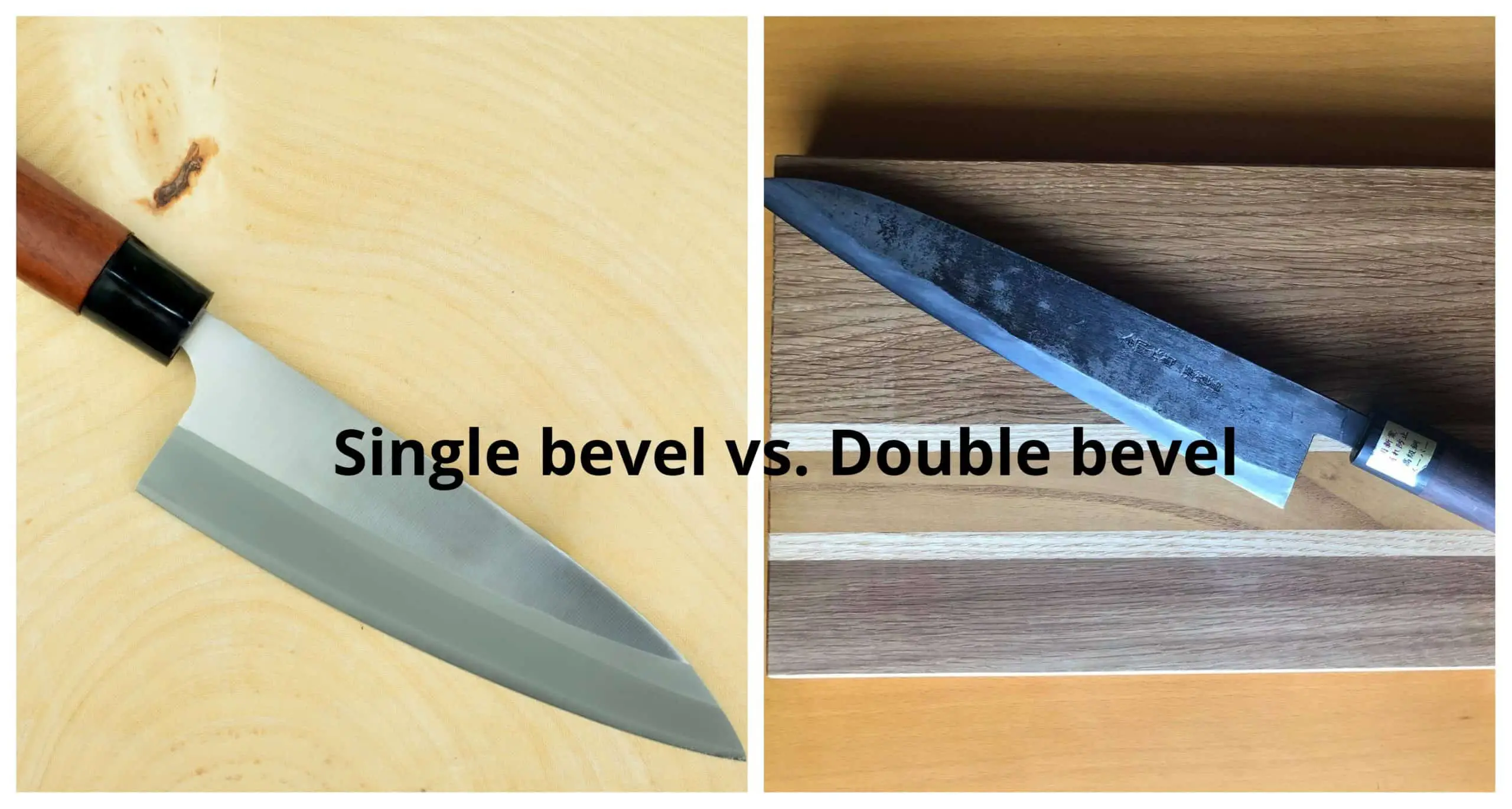 Single Vs. Double Bevel Knife: What’s The Difference?