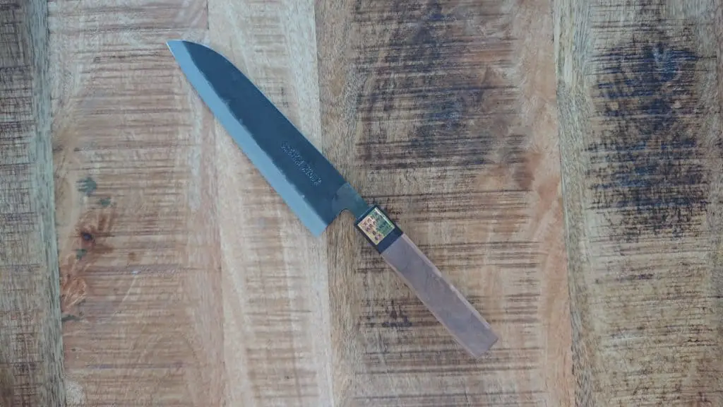 Santoku - great Japanese knife for cutting vegetables