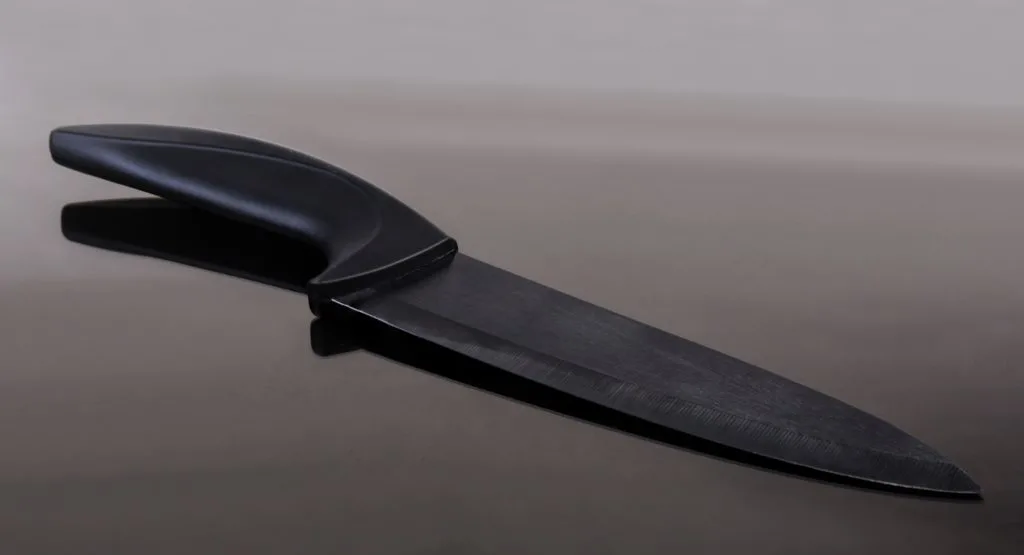 What Is The Black Coating On Knife Blades?