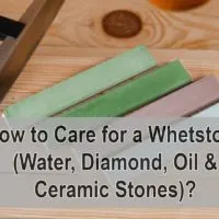 How to Care for a Whetstone (Water, Diamond, Oil & Ceramic Stones)