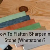 How To Flatten Sharpening Stone (Whetstone)