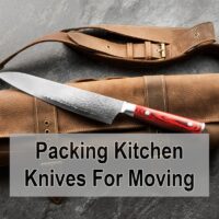 How To Safely Pack Knives For Moving
