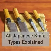 All Japanese Knife Types Explained