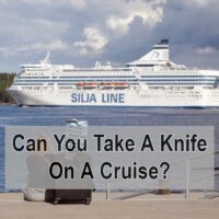 Can You Take A Knife On A Cruise?