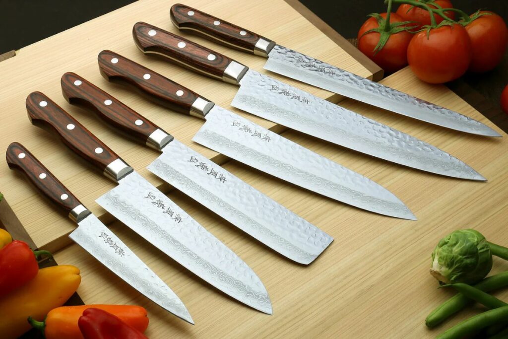Yoshihiro Stainless Steel 6pc Knife Set