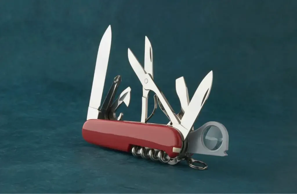 Can a Swiss Army Knife be Taken Apart?